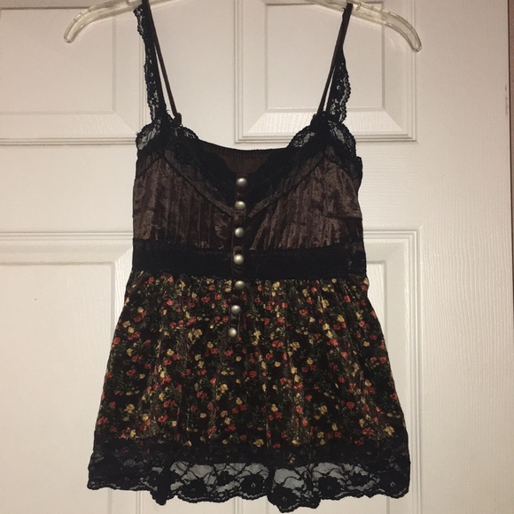 Velvet top - Picture 1 of 4